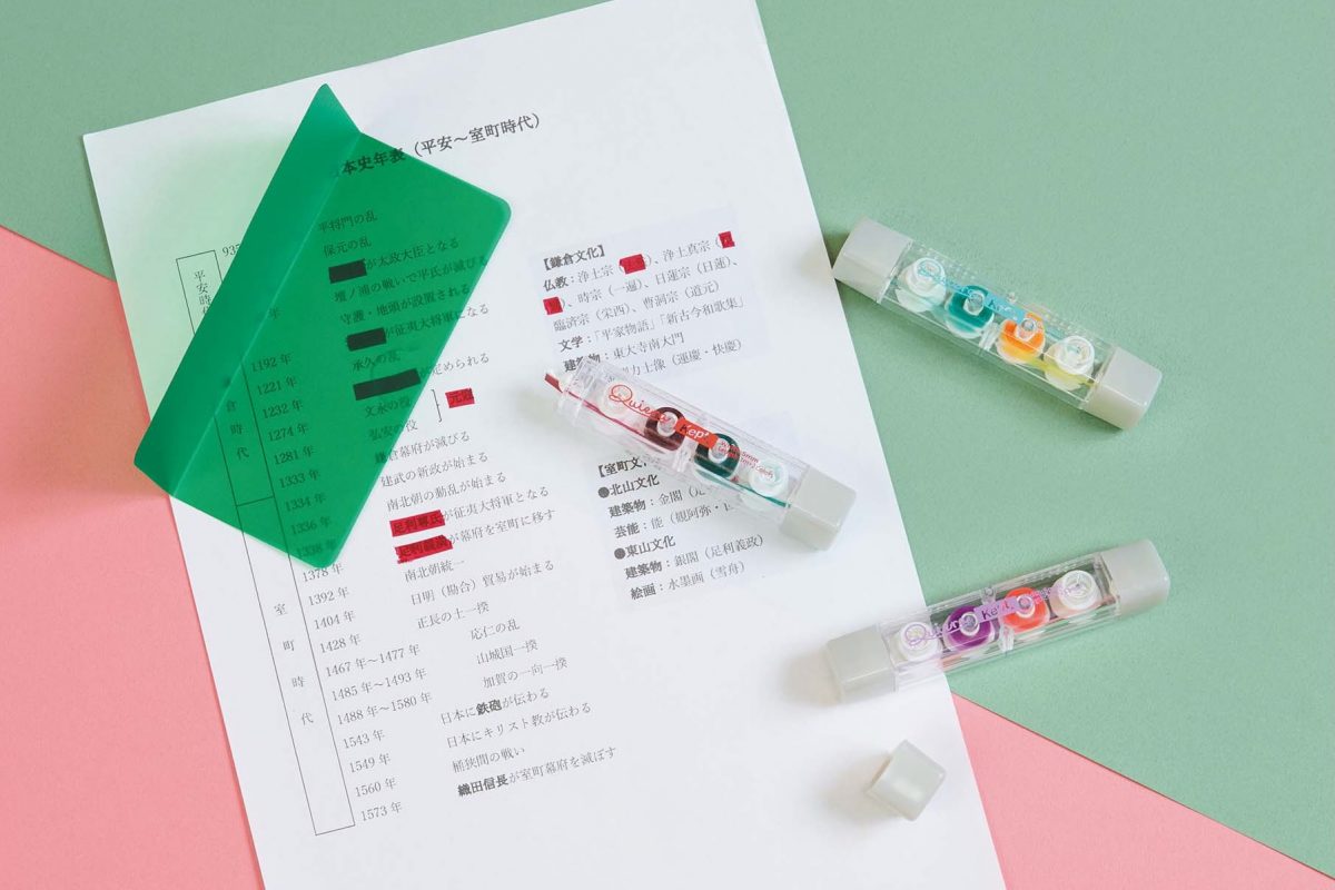 作業がはかどる機能をもつ文房具総選挙 1位はテープ型のマーカー