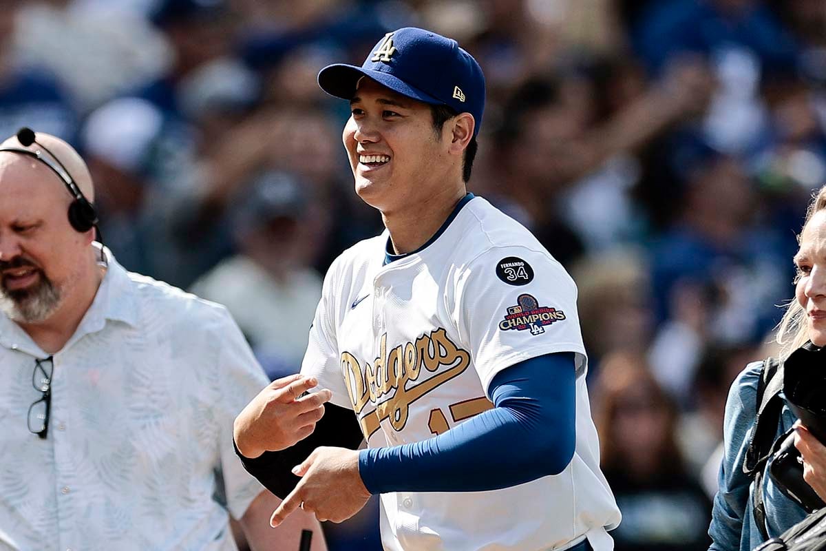 MLB】大谷翔平、NBAレイカーズのプロモ動画に出演 ウインクする演技が 