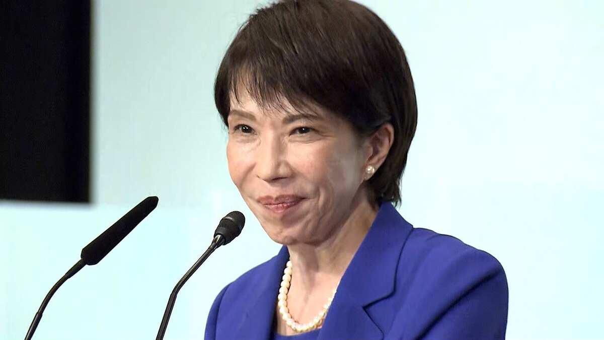 高市早苗氏、自民党の新総裁に選出 決選投票で小泉進次郎氏に勝利