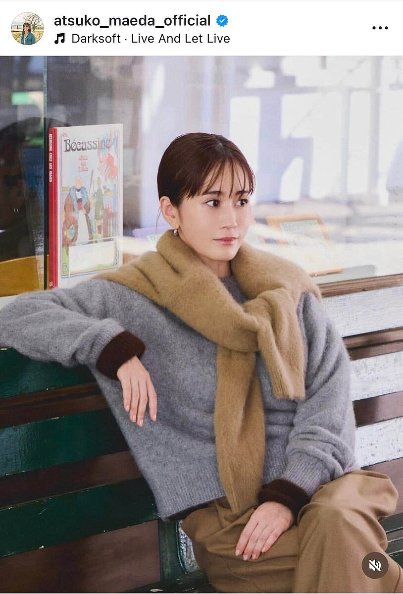 前田敦子さんのインスタグラム（＠atsuko_maeda_official）より