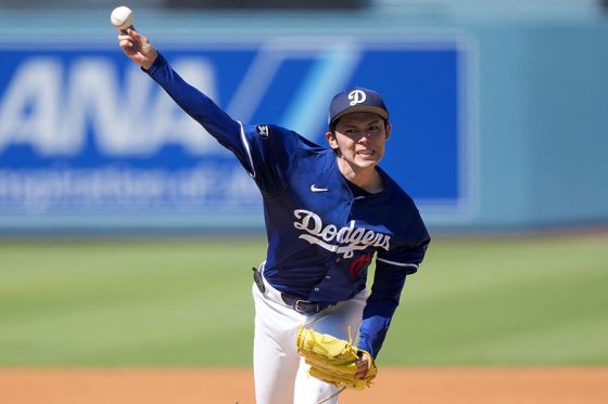 ドジャース・佐々木朗希【写真：ロイター】
