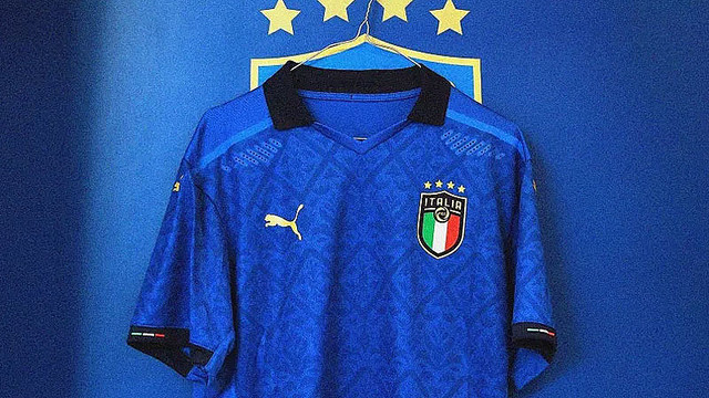 イタリア代表、「優美なルネッサンス柄」のEURO2020ユニフォーム