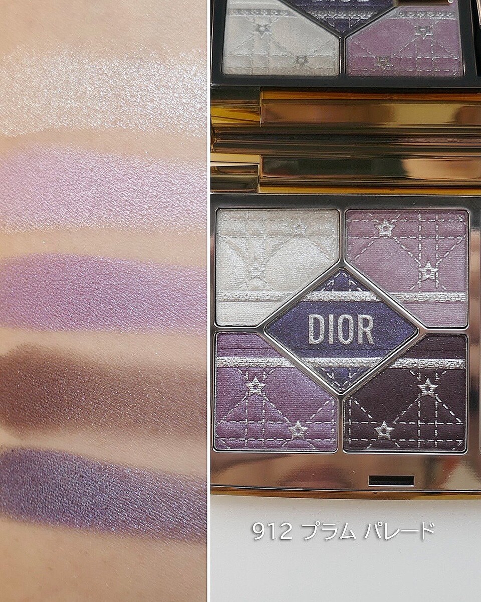 2025 Dior クリスマスコフレ アイシャドウ 未使用 ディオールｸﾘｽﾏｽｺﾌﾚ