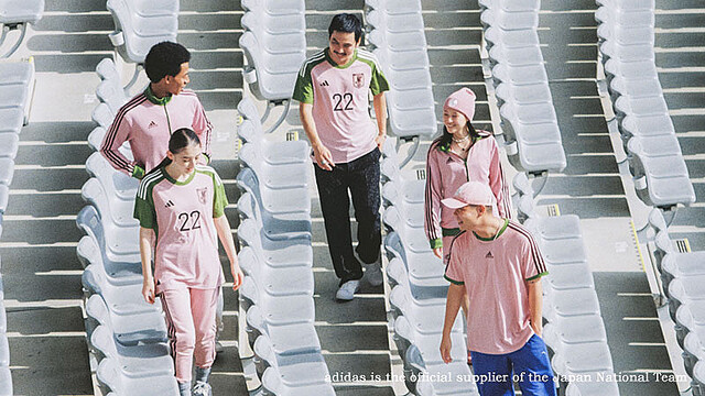 色は“桜と和菓子”！日本代表、adidas新作「スペシャルコレクション」を