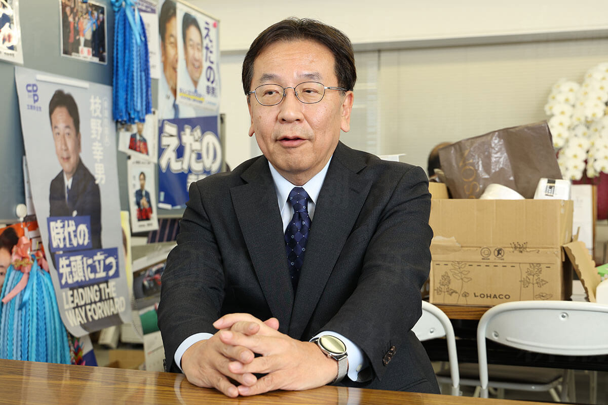 枝野幸男氏