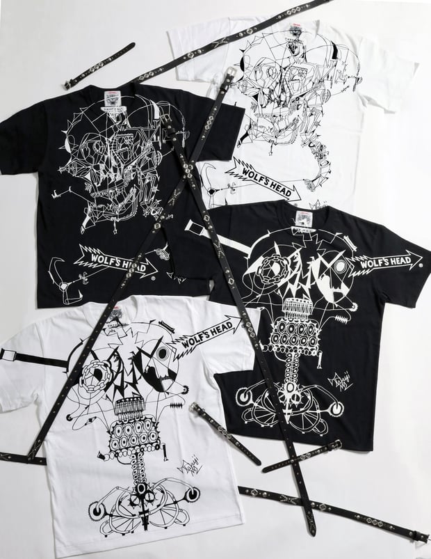 a*o様 コムデギャルソン ウルフズヘッド　コラボ　Ｔシャツ トレーディング ミュージアム コム デ ギャルソン × ウルフズヘッド