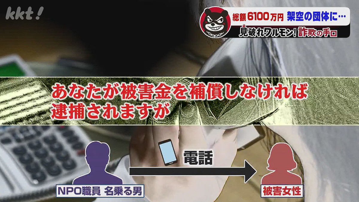 被害総額6100万円