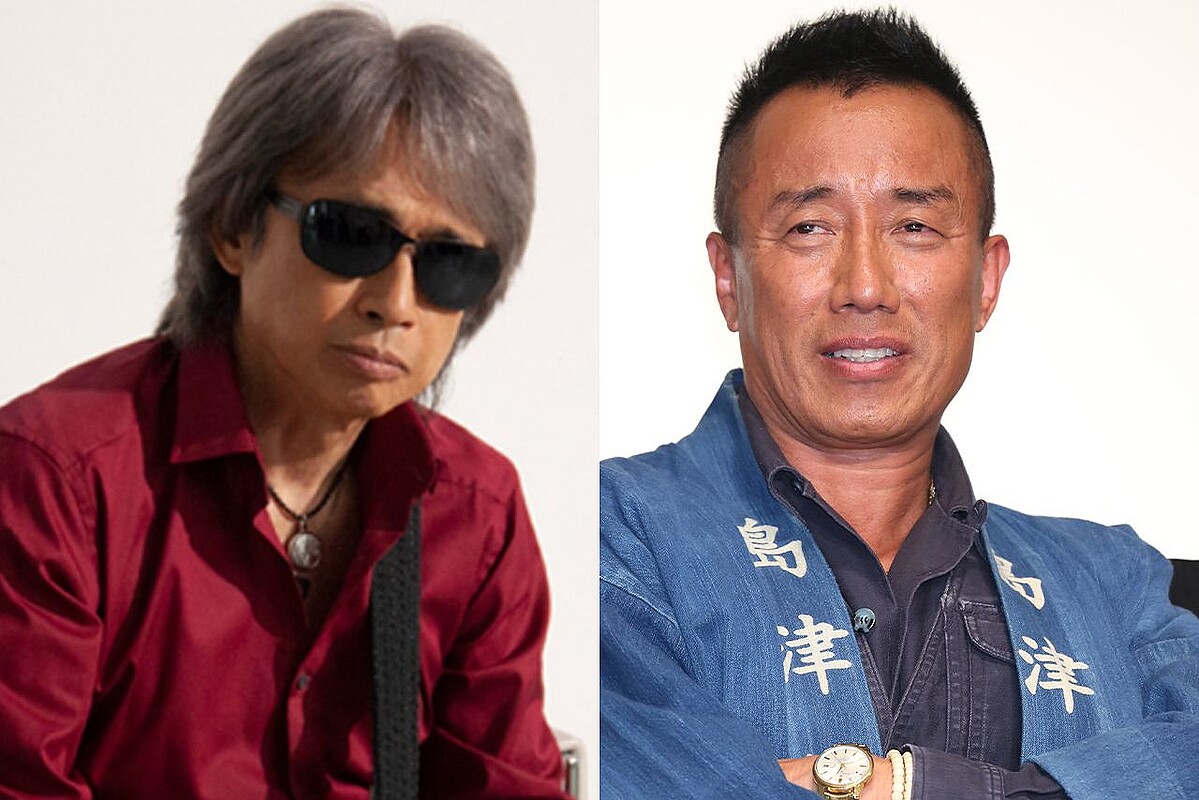 浜田省吾（左）と長渕剛（浜田は公式Ｘより）