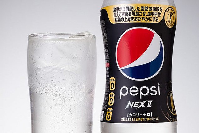 透明コーラのトクホは初！ 久々のNEXブランド復活作『PEPSI NEXII