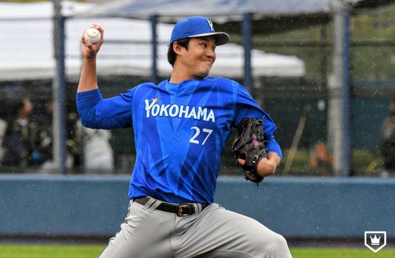 DeNA の藤浪晋太郎(写真=北野正樹)