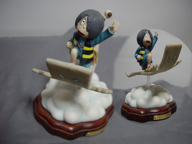 水木先生執筆中 / ブロンズフィギュア 】 置物 未使用 限定品 【公式通販】