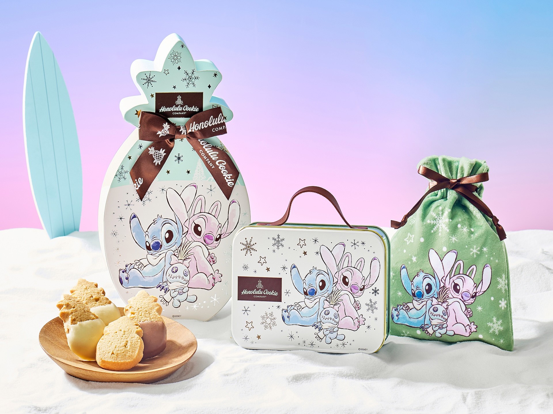 ディズニーストア、冬デザインのスティッチクッキーなどを発売