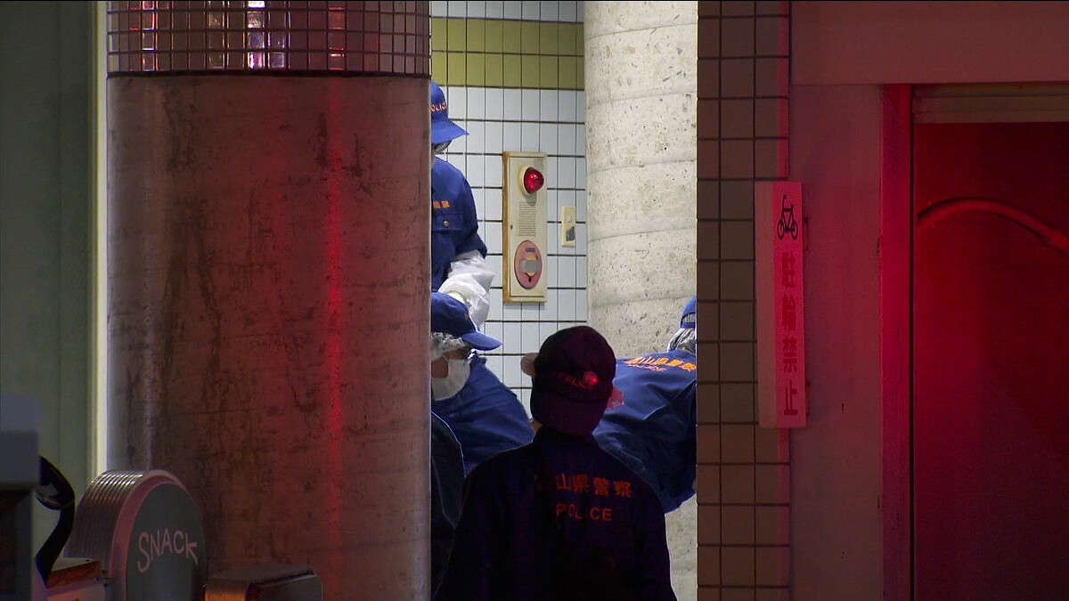 富山駅前の繁華街で女性が刺される 殺人未遂容疑で69歳の男を逮捕