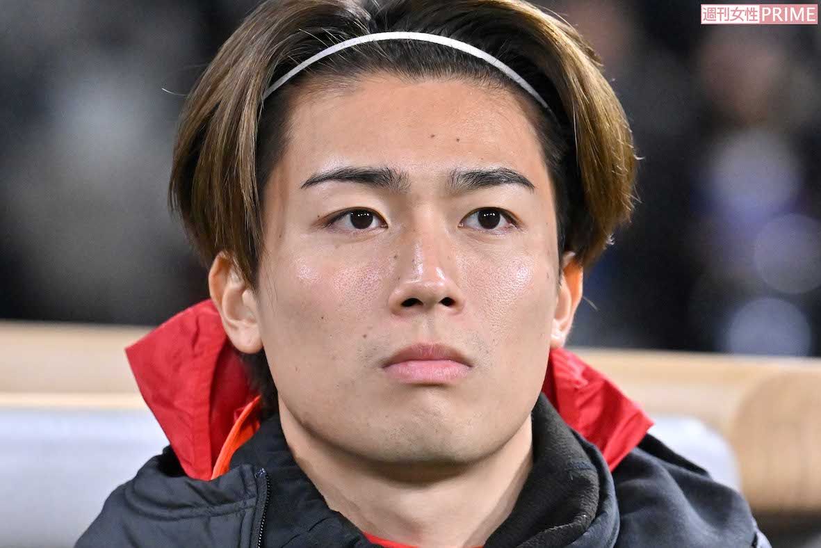 サッカー日本代表の中村敬斗