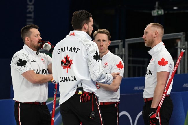 カーリング男子カナダ代表【写真：ロイター】