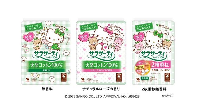 世界中で人気の「ハローキティ」とコラボした限定パッケージが