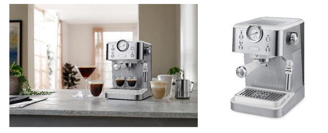 デロンギ クラシック エスプレッソ・カプチーノメーカー」ホワイト