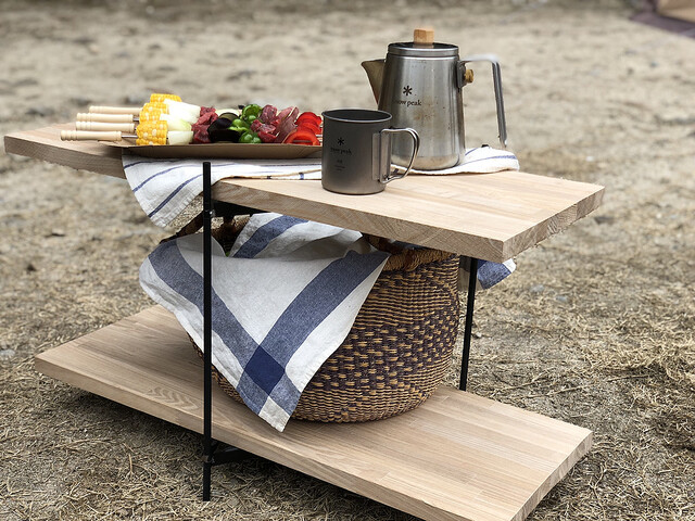 部屋で。庭で。キャンプで。幅高さ奥行きサイズ自由自在。場所に