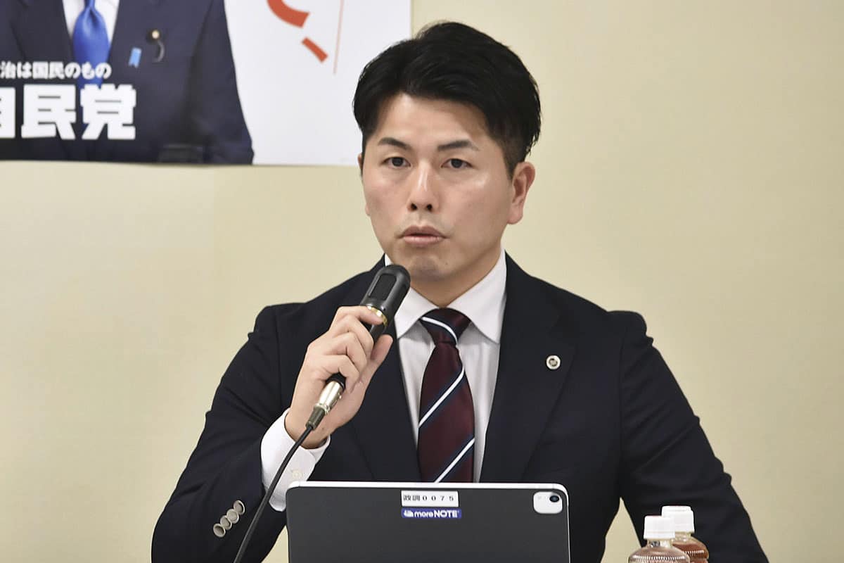  脅迫されていた遺族・松永拓也さん（写真・共同通信） 