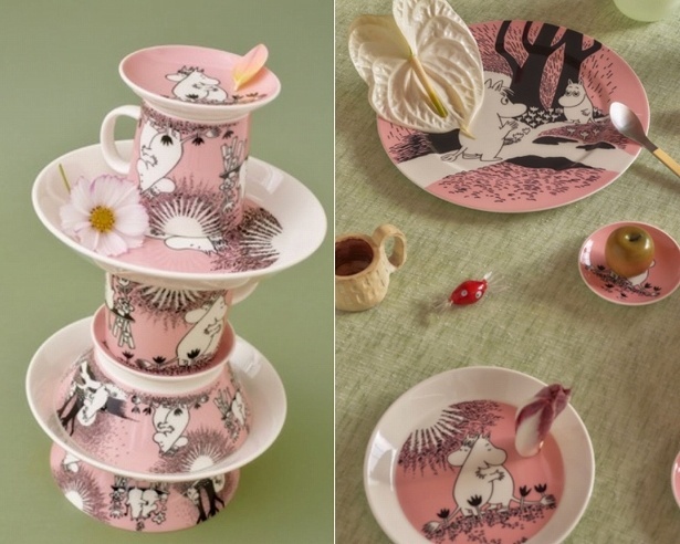 ムーミン アラビア」コレクションの「Love」が30周年！愛とつながりを