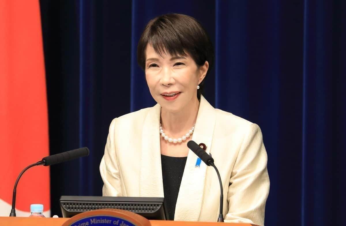 高市早苗首相は、「SANAE TOKEN」への関与を否定している(2026年2月撮影)