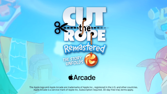 伝説のパズルゲーム Cut The Rope がapple Arcadeで復活 ライブドアニュース