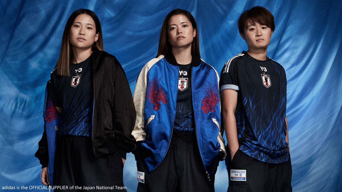 衝撃の“スカジャン風”も！新ユニ発表の日本代表、「Y-3」とコラボの