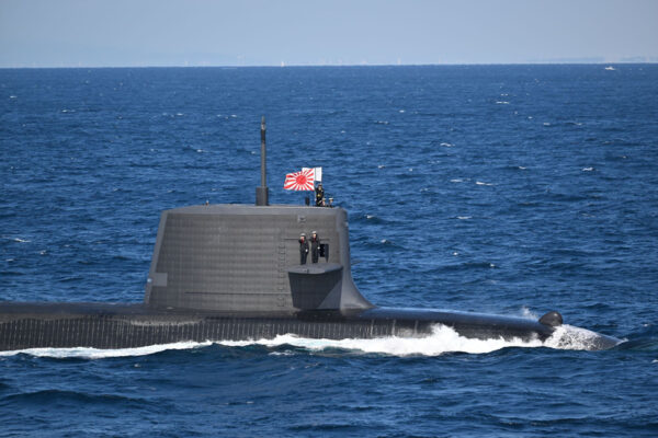 海上自衛隊のたいげい型潜水艦（画像：海上自衛隊）。