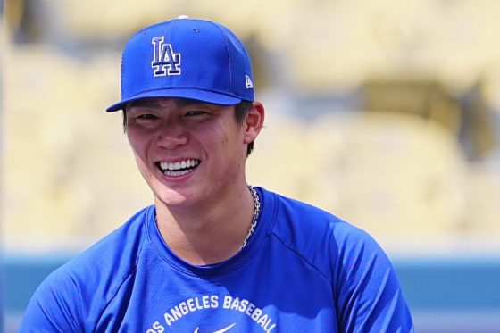 ドジャース・山本由伸【写真:荒川祐史】