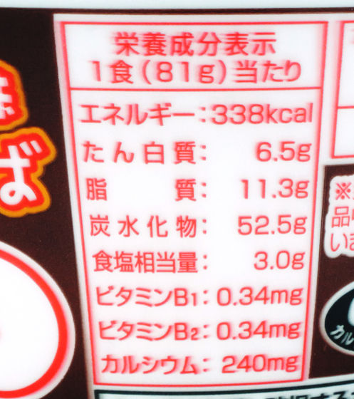 あの「タラタラしてんじゃね～よ」がカップ焼そばになった「タラタラし