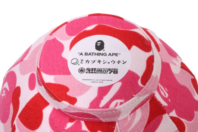 BAPE×ミカヅキショウテン、群馬高崎だるまをアート化「ABC CAMO DARUMA