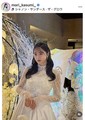 森香澄の純白ドレス姿に「異世界のお姫...
