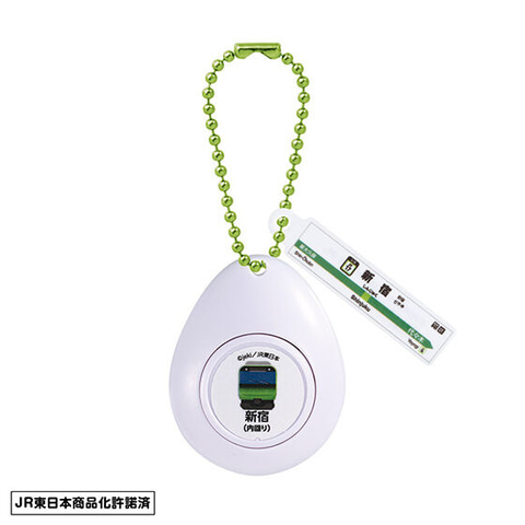 山手線の発車メロディーが鳴るガシャポンアイテムが登場。秋葉原駅や