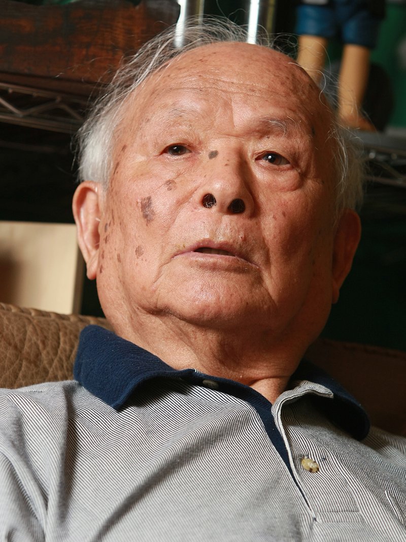 漫画家の水木しげる氏　Photo:SANKEI