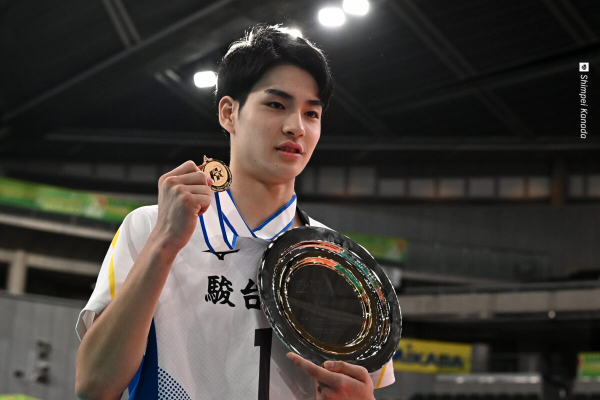 最優秀選手は駿台学園のエース川野琢磨！ 春高バレーの個人賞が発表 