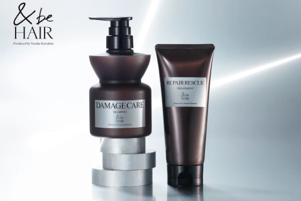 &be HAIRからダメージヘアをしなやかな髪に導くシャンプー&トリートメントが発売