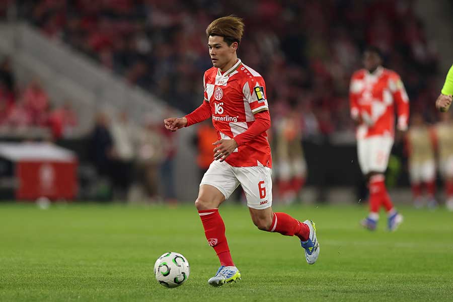 マインツの佐野海舟がECLで先制弾【写真:picture alliance/アフロ】