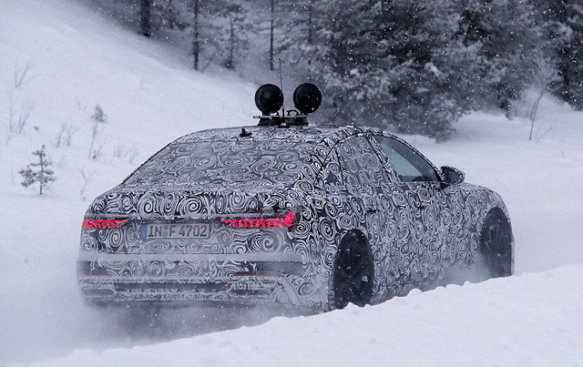 アウディ A6次期型 生産型パーツを装着して豪雪を走った ライブドアニュース