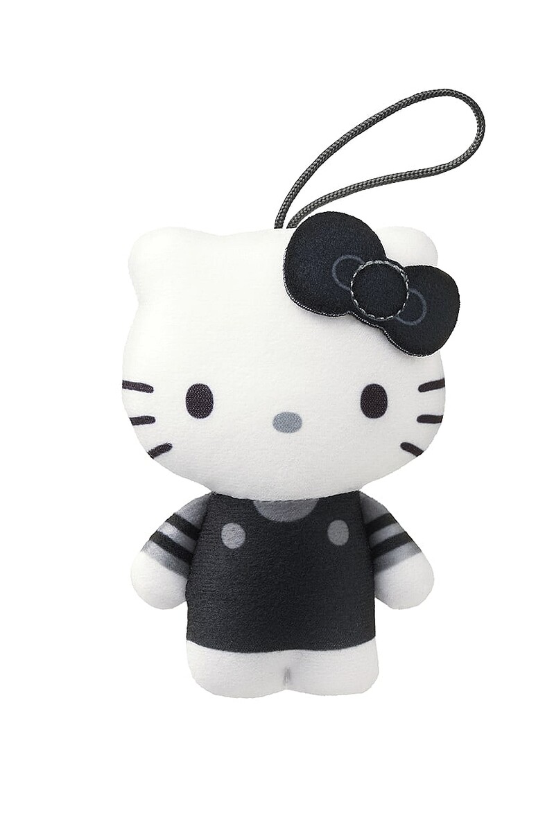 50周年キティ　ハッピーセット　千鳥格子　しろu0026くろ　モノクロ　新品未開封 ハローキティ50周年を記念しマクドナルドのハッピーセット®️と