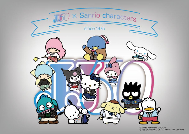 「JJ 50 × Sanrio characters POP−UP STORE」