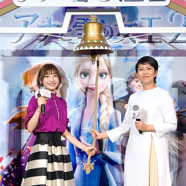 松たか子さん、神田沙也加さん登場！ディズニー映画『アナと雪の女王2