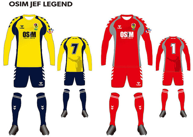 バックプリントが泣けるジェフ千葉、オシム氏の「追悼試合