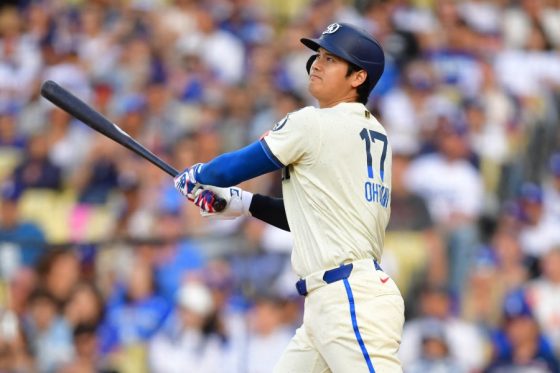 ブルワーズ戦に出場したドジャース・大谷翔平【写真:ロイター】
