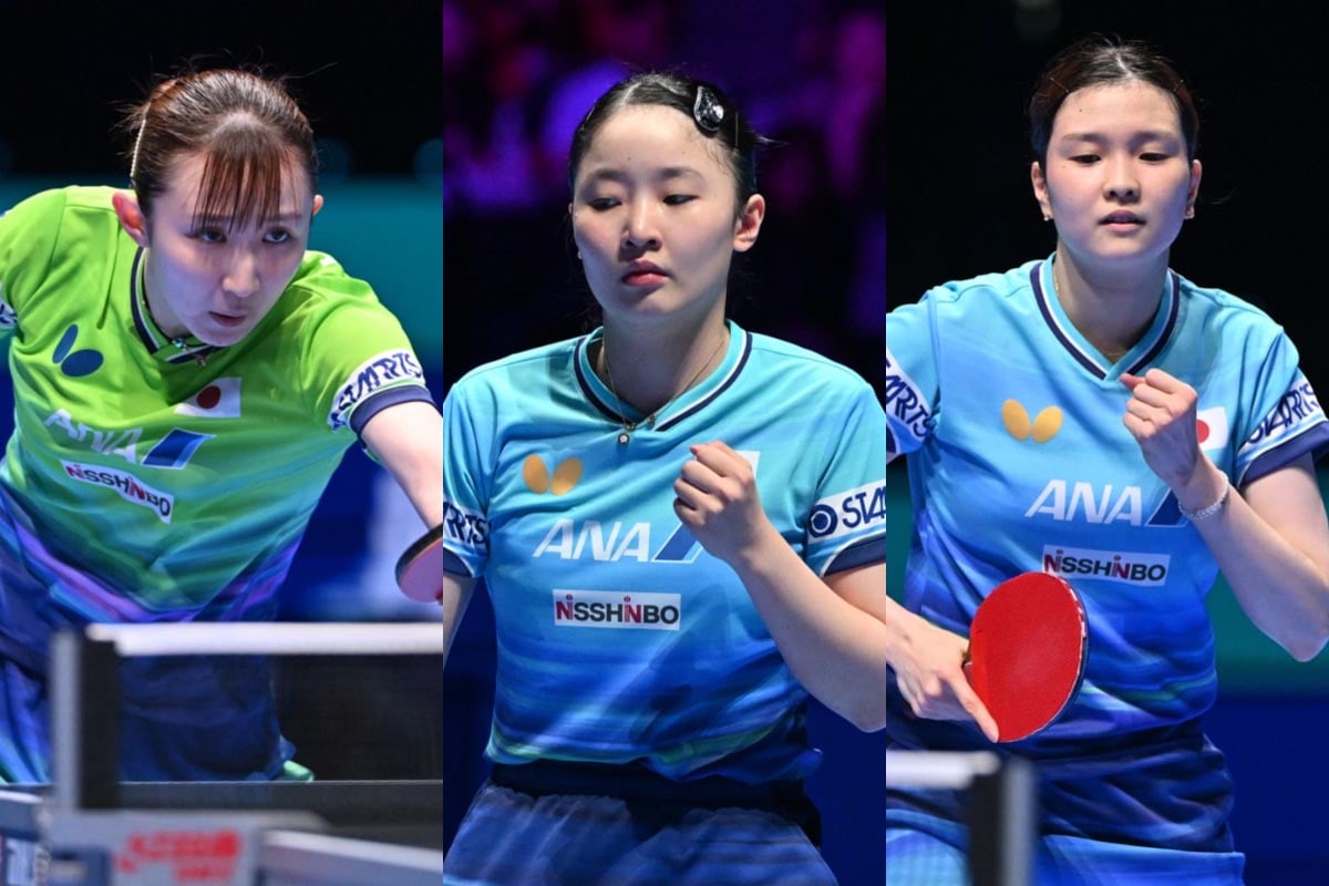 卓球日本女子55年ぶり頂点へ 張本美和＆早田ひなのWエースが軸の新布陣