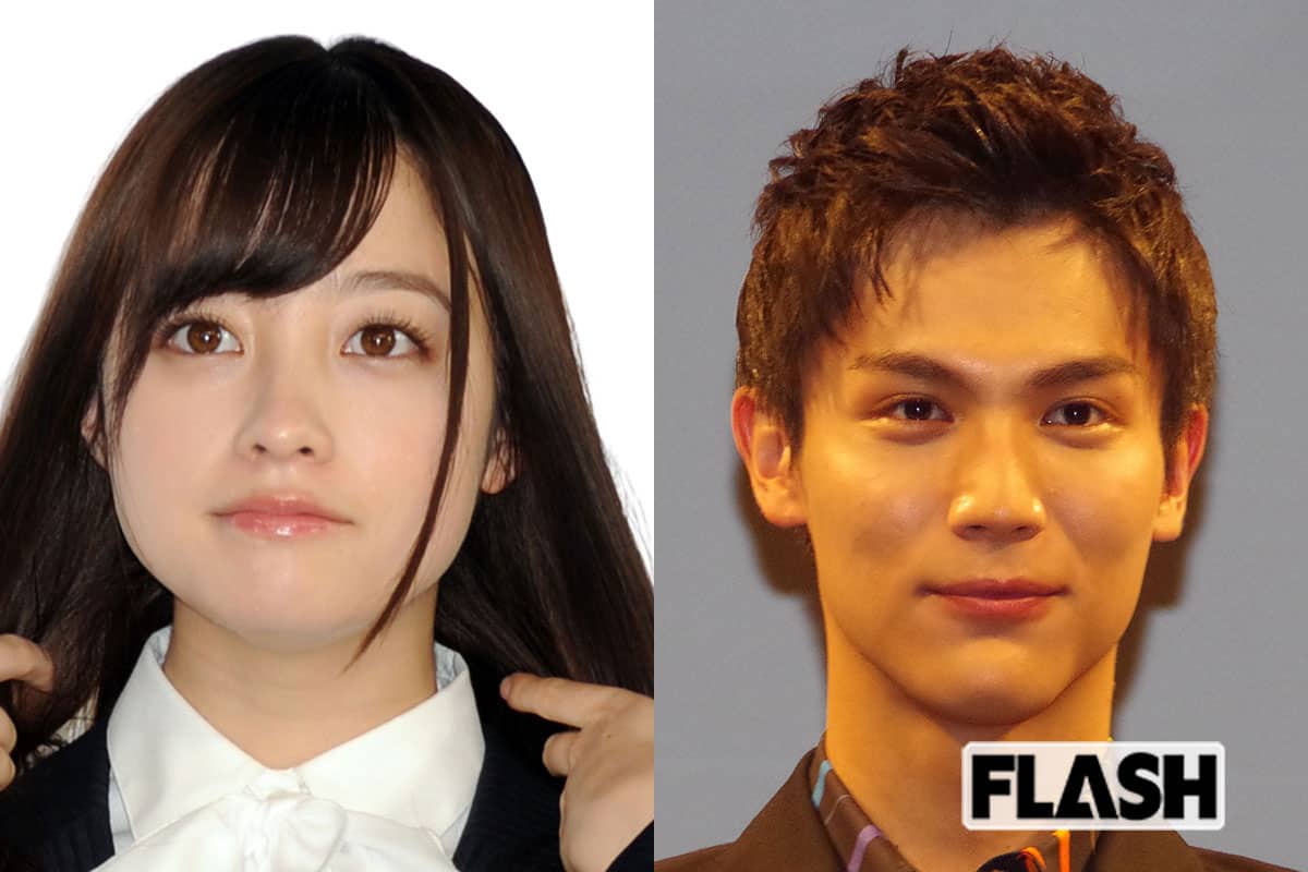  破局疑惑が浮上した中川大志（右）と橋本環奈 