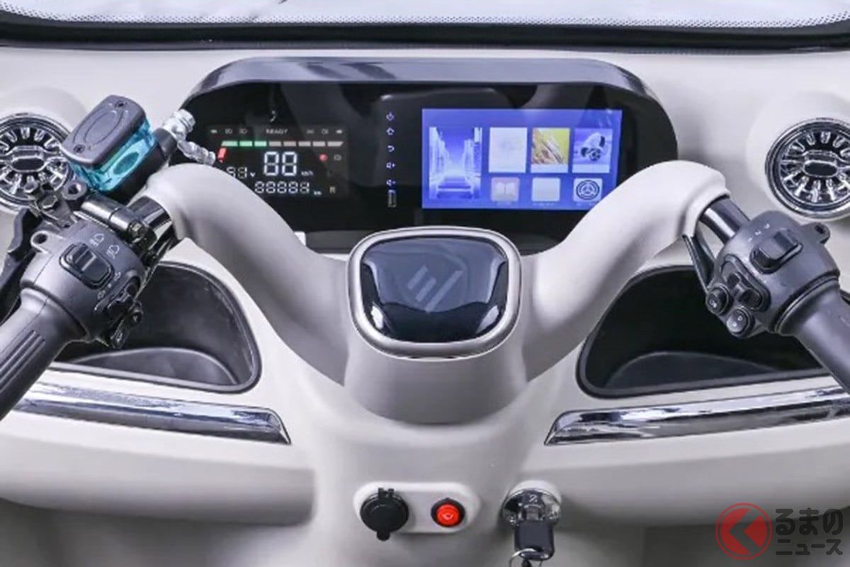  新車69万円！ 3人乗れる「VIVEL TRIKE」 