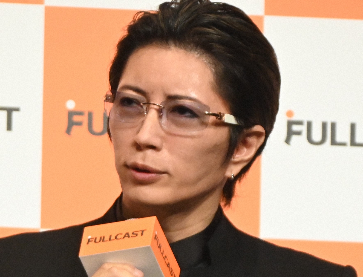 GACKTが一番好きなお酒「めちゃくちゃおいしい」と大絶賛