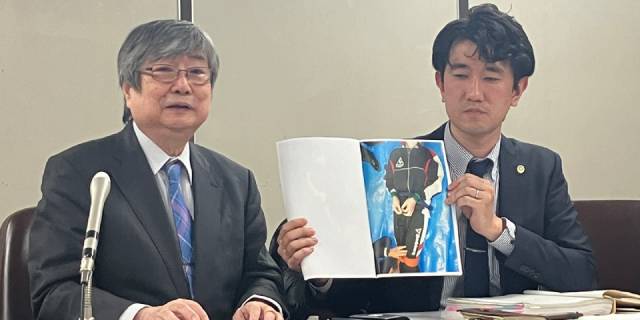 原告代理人の海渡弁護士（左）、小川弁護士（右）（11月19日都内／弁護士JPニュース編集部）