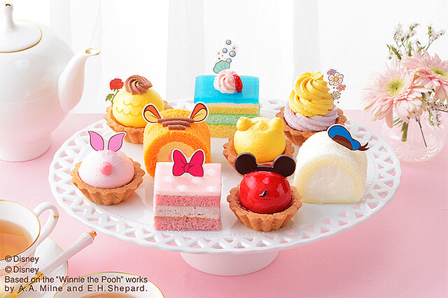ミッキーやくまのプーさん ディズニープリンセスをデザインしたオンラインショップ限定プチケーキが登場 ライブドアニュース