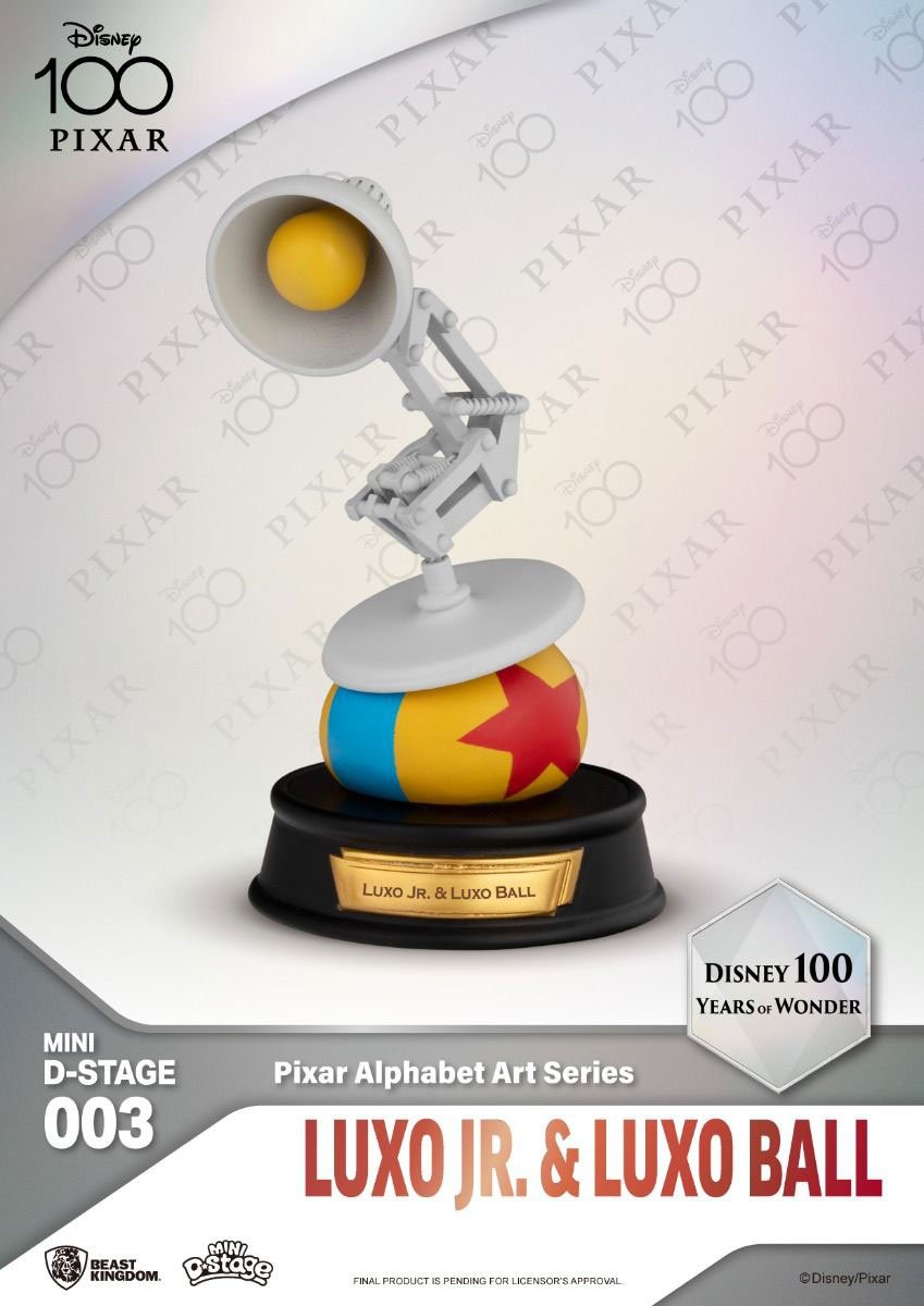 DISNEY」「PIXAR」の文字が完成する6体セット！ミニ・Dステージ